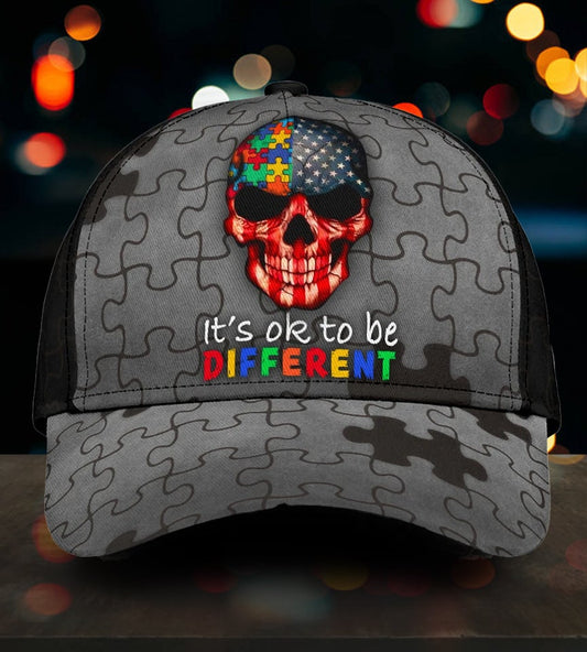Autism Its Okay To Be Different – Classic Cap