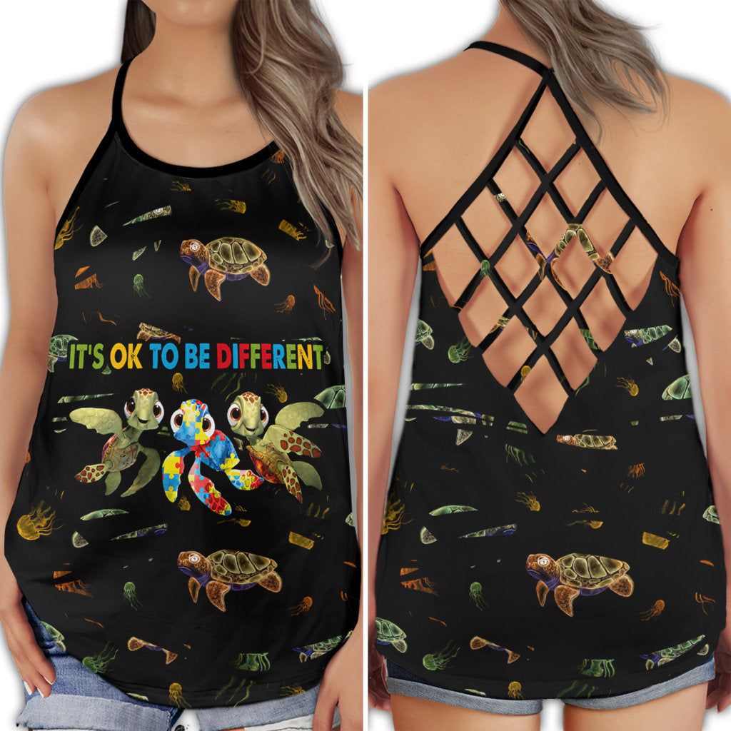 Autism Love To Be Different Awareness – Hollow Tank Top