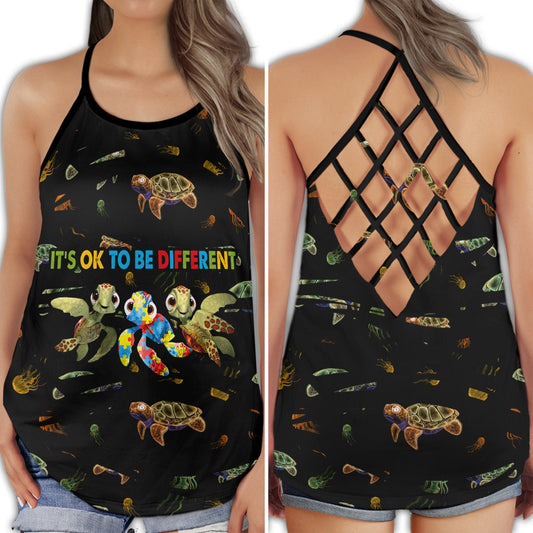 Autism Love To Be Different Awareness – Hollow Tank Top