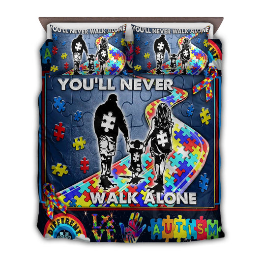 Autism Awareness Support Bedding Cover For Awareness Bedroom Decor
