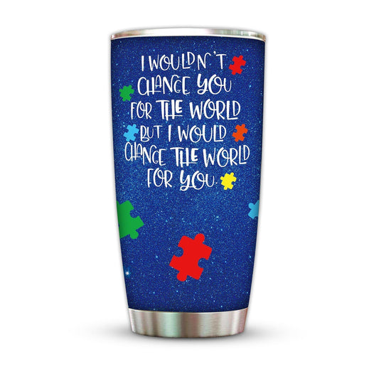 Autism Love Autism 20 Oz Tumbler For Travel Gifts