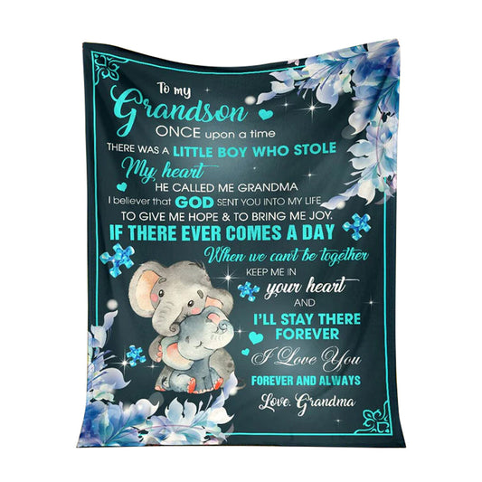 Autism Awareness Son Gift 50 x 60 Inch Flannel Blanket For Cozy Bedroom And Sofa Decor