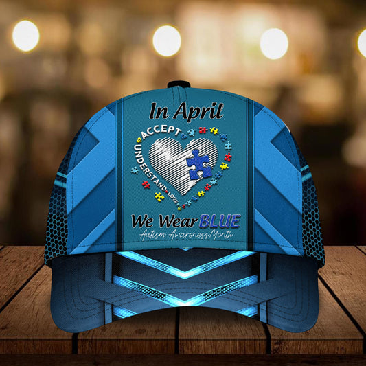 Autism April We Wear Blue – Classic Cap