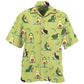 Happy Avocado Cute Fun Art - Hawaiian Shirt