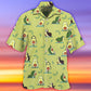 Happy Avocado Cute Fun Art - Hawaiian Shirt