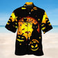 Awesome Black Cat Pumpkin Halloween – Hawaiian Shirt