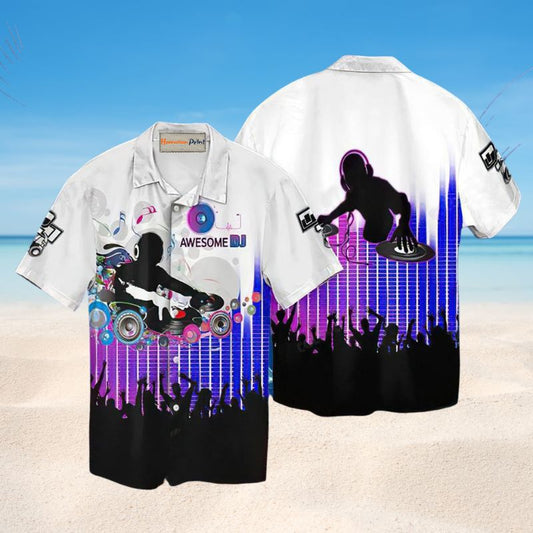 Awesome DJ Sound Remix Style – Hawaiian Shirt