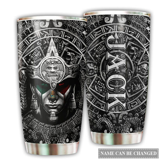 Aztec Mexico Personalized 20 Oz Tumbler For Coffee Travel And Daily Use