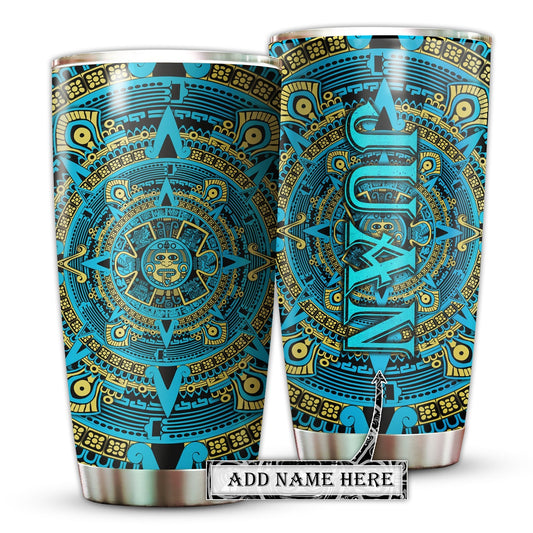 Aztec Mexico With Green Personalized 20 Oz Tumbler