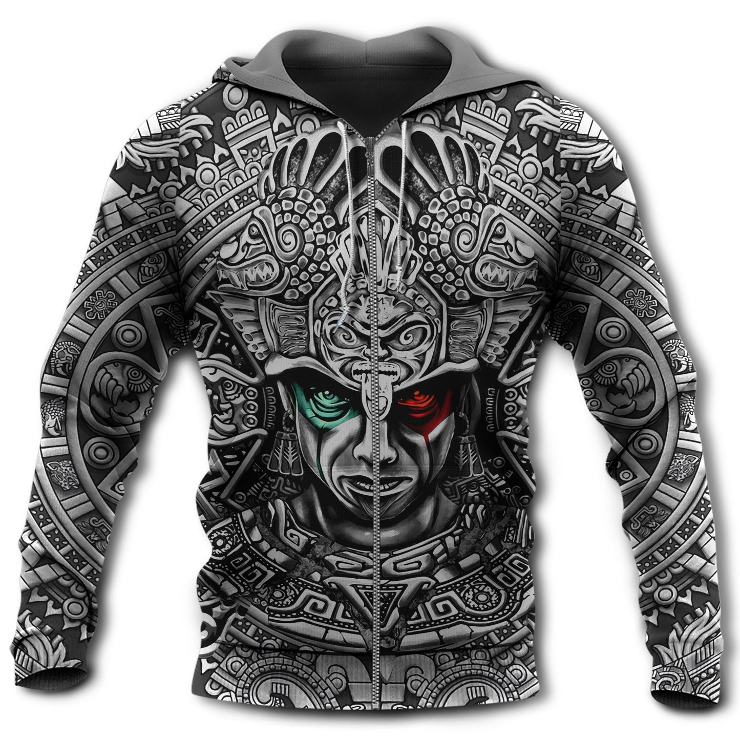 Aztec Warrior Powerful Art - 3D Hoodie