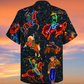 Neon Cowboy Love Life Cool Vintage Style - Hawaiian Shirt
