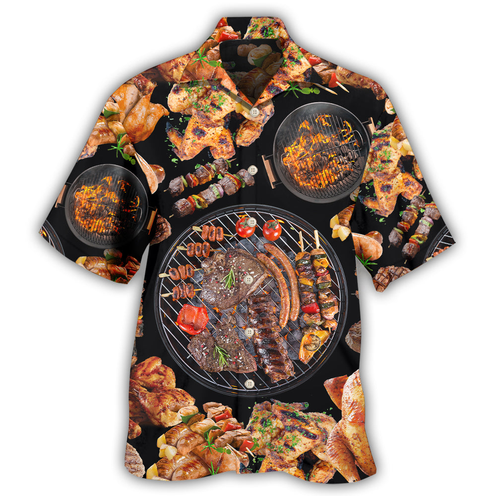 BBQ For Life Grill Lover - Hawaiian Shirt