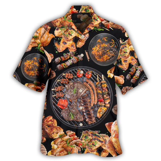 BBQ For Life Grill Lover - Hawaiian Shirt