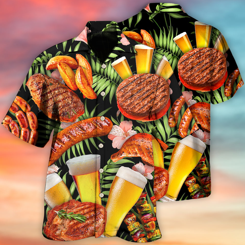BBQ And Beer Party Style – Hawaiian Shirt