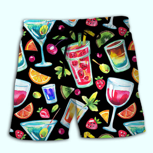 Fruit Juice Simple Basic Style – Beach Short