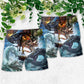 Dragon Battle Of Gods Fantasy – Beach Short