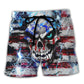 Skull Don't Try To Figure Me Out - Beach Short