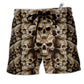 Skull Dark Inside Everyone - Beach Short - Owls Matrix LTD