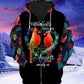 Angels Among Us Bird Art – 3D Hoodie