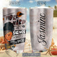 Black Woman Powerful Personalized 20 Oz Tumbler For Daily Coffee Tea Water Travel And Gift Ideas