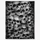 Skull No Fear No Pain 50 x 60 Inch Flannel Blanket For Cozy Bedroom And Sofa Decor