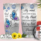 Butterfly My Mind My Heart And Peace Personalized 20 Oz Tumbler