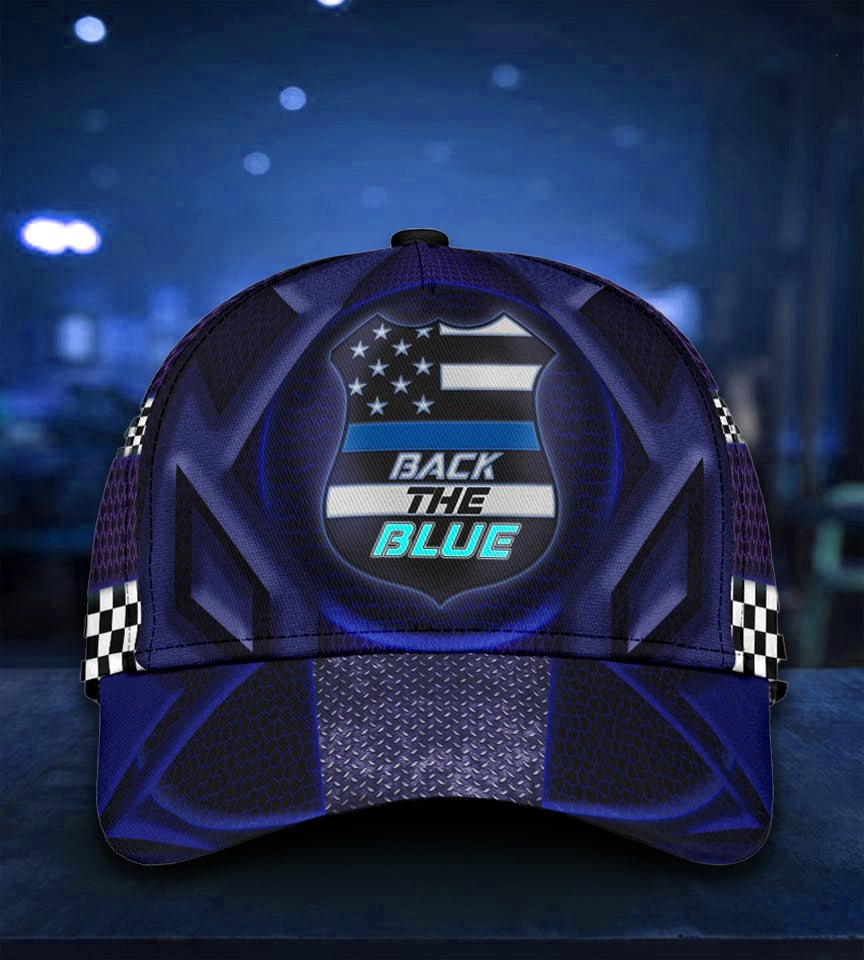 Back The Blue Police Support – Classic Cap