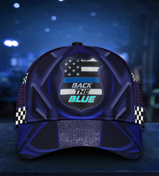 Back The Blue Police Support – Classic Cap