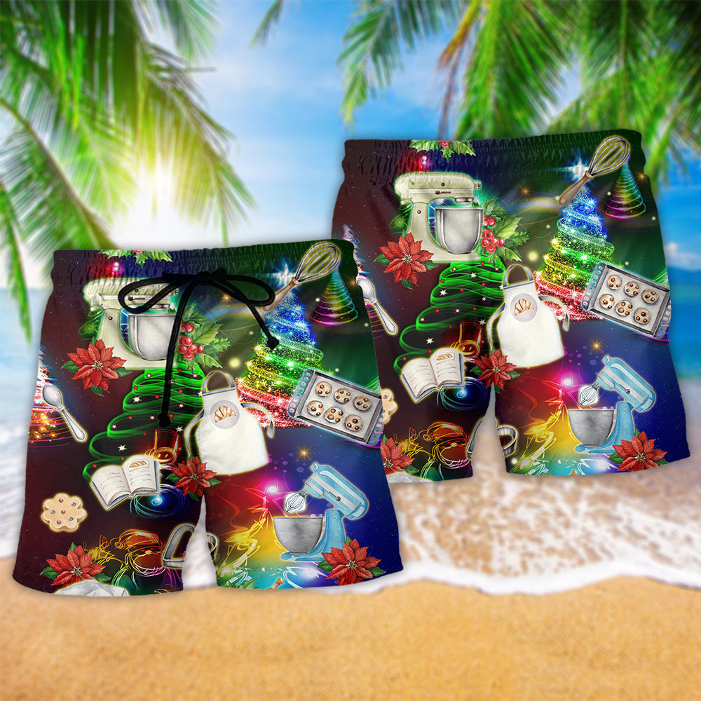 Baking Lover Christmas Holiday – Beach Short