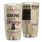 Baking Lover 20 Oz Tumbler For Coffee Travel And Daily Use