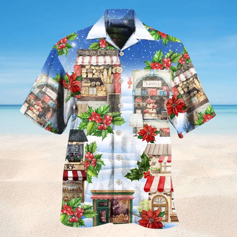 Baking Store Christmas Style – Hawaiian Shirt