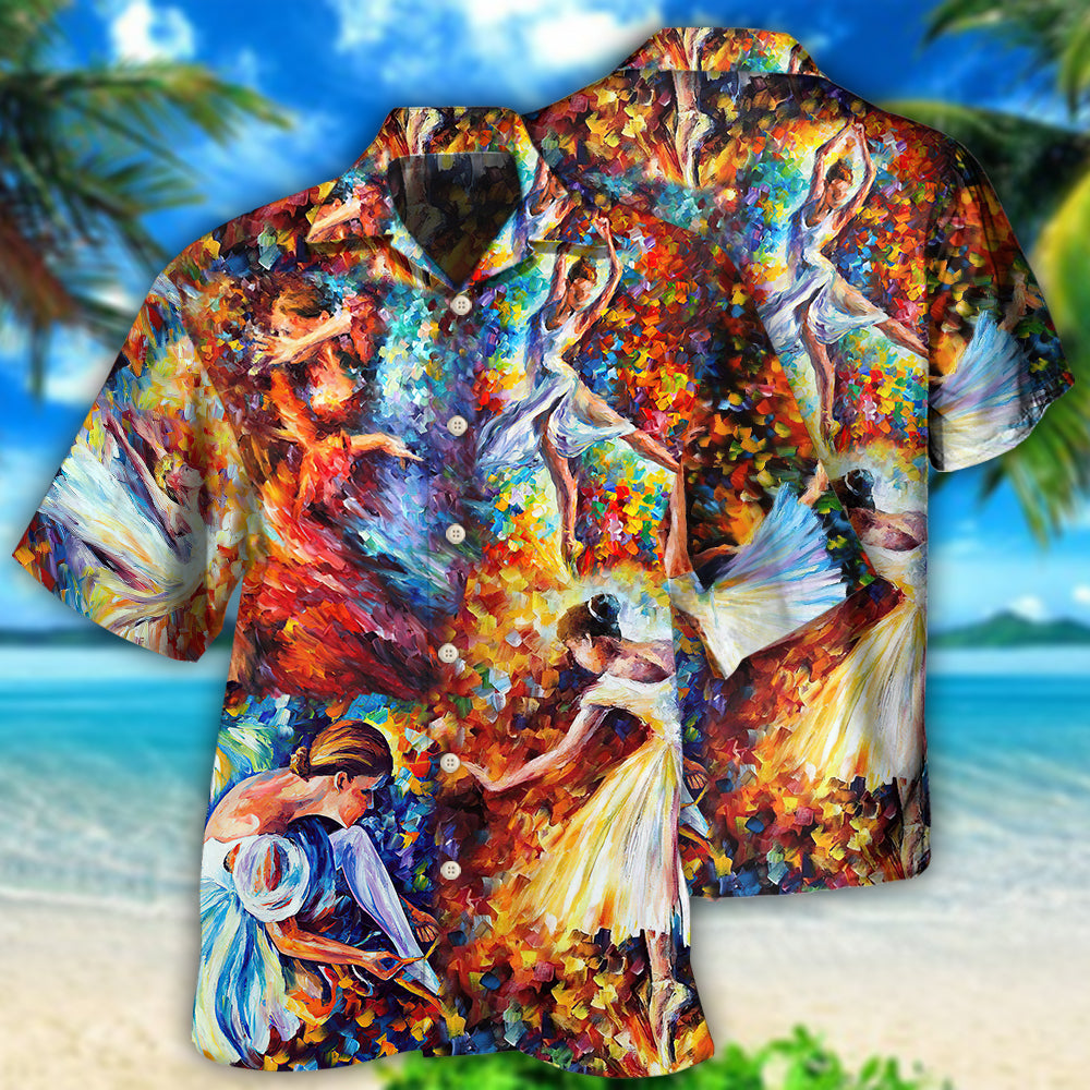 Colorful Ballet Dance Art – Hawaiian Shirt