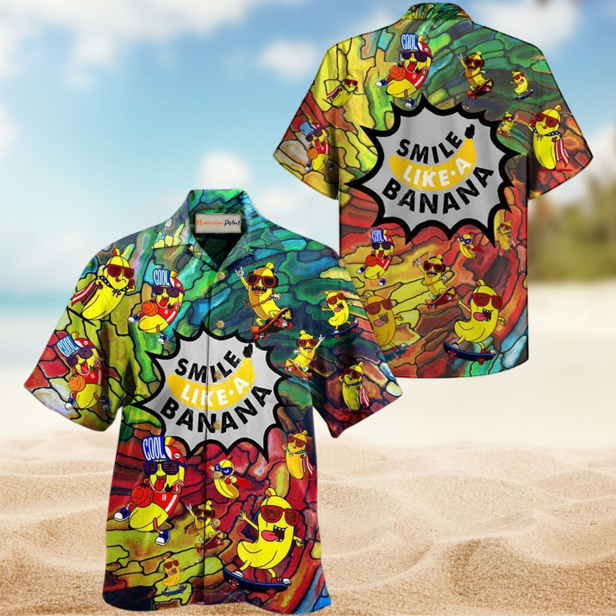 Banana Smile Edition – Hawaiian Shirt