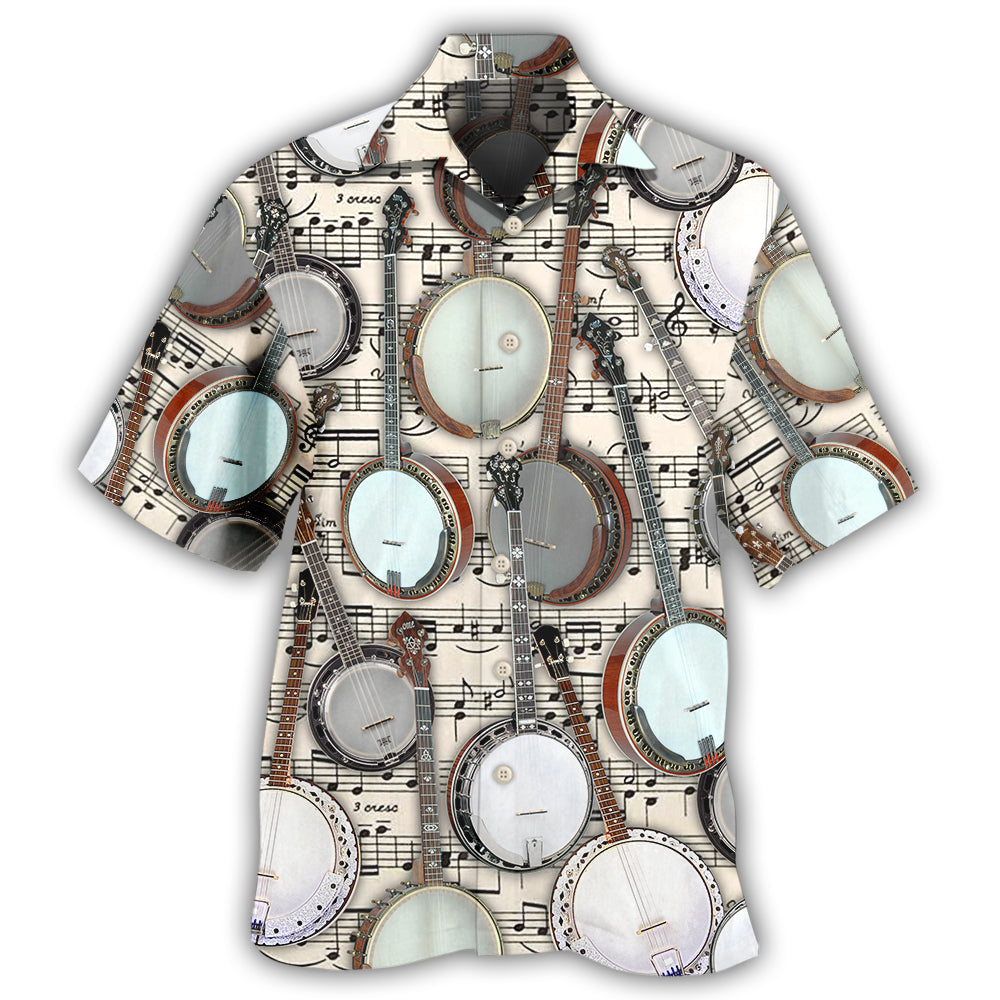 Life Is Better With A Banjo Music - Hawaiian Shirt