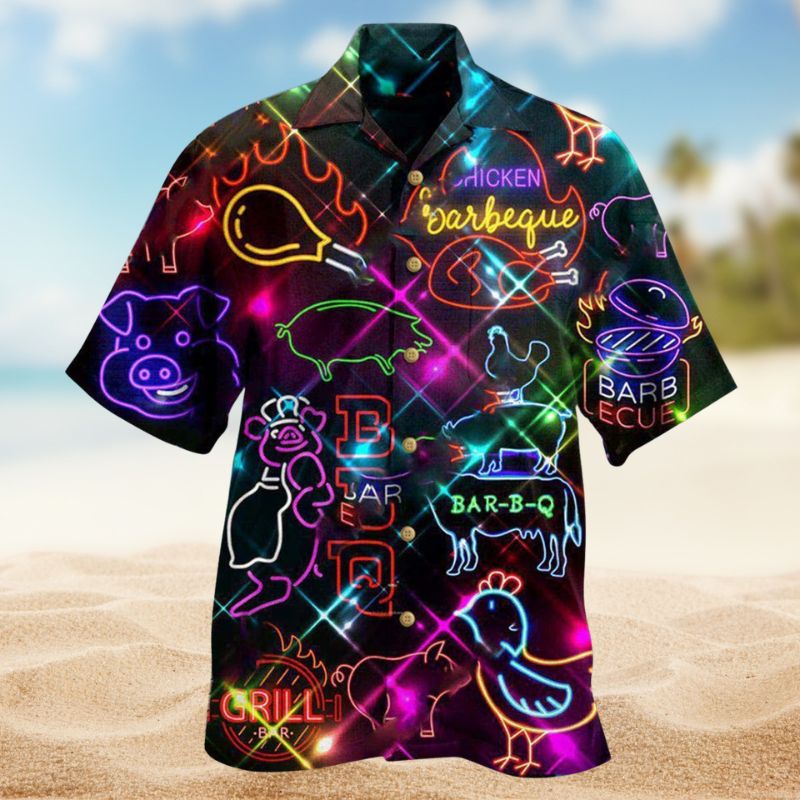 Barbecue Real Men Edition – Hawaiian Shirt