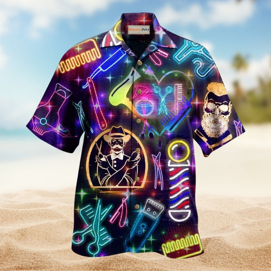 Barber Changing The World One Haircut At A Time Limited Edition – Hawaiian Shirt
