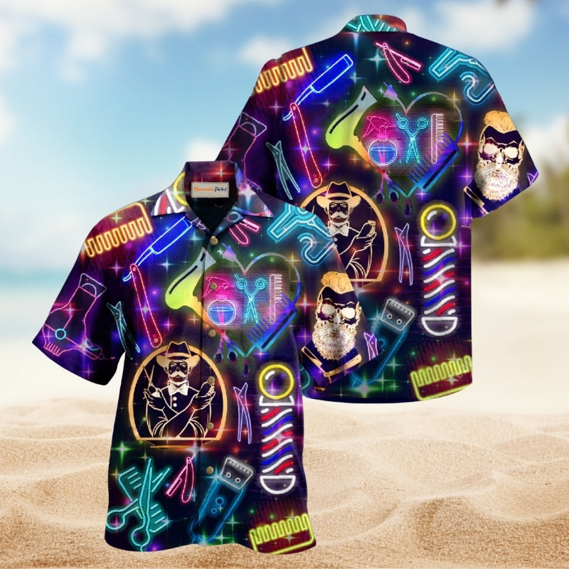 Barber Changing The World One Haircut At A Time Limited Edition – Hawaiian Shirt
