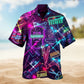 Barber Shop Neon Look Limited Edition – Hawaiian Shirt