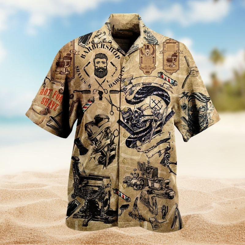 Barber Shop Vintage Limited Edition – Hawaiian Shirt