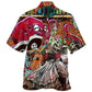 Skull Bartender Party Art - Hawaiian Shirt