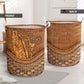 Bartender rattan teaxture - Laundry basket - Owls Matrix LTD