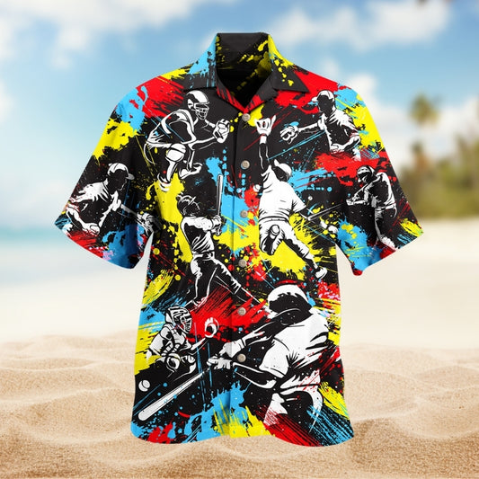 Baseball Full Color Limited Edition – Hawaiian Shirt