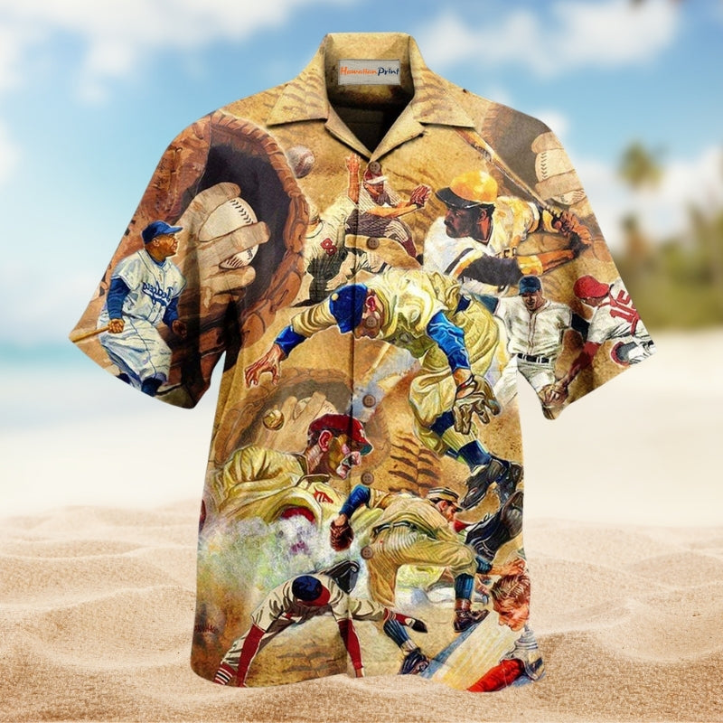 Baseball Is A Man Maker Limited Edition – Hawaiian Shirt