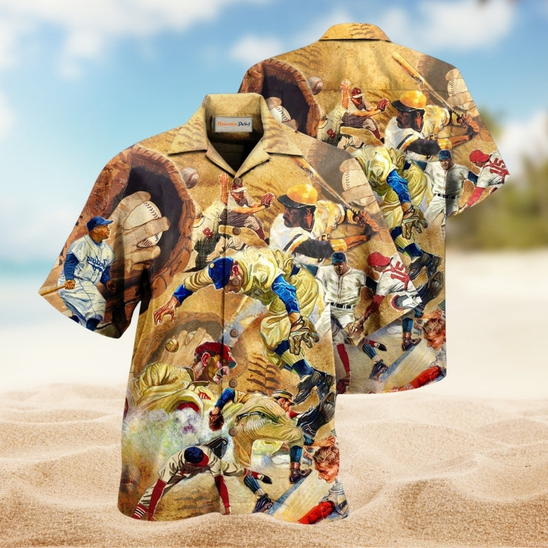 Baseball Is A Man Maker Limited Edition – Hawaiian Shirt