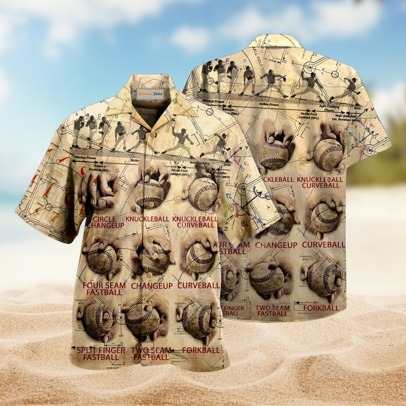Baseball Pitching Grips Limited Edition – Hawaiian Shirt