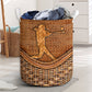 Baseball Rattan Teaxture Lover - Laundry Basket - Owls Matrix LTD