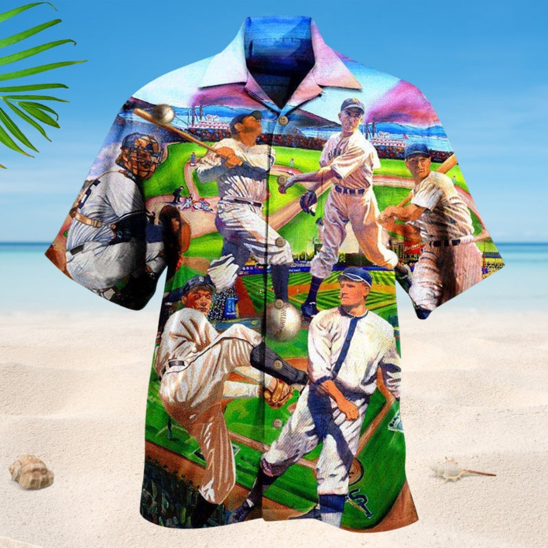 Baseball Vintage Players Style – Hawaiian Shirt