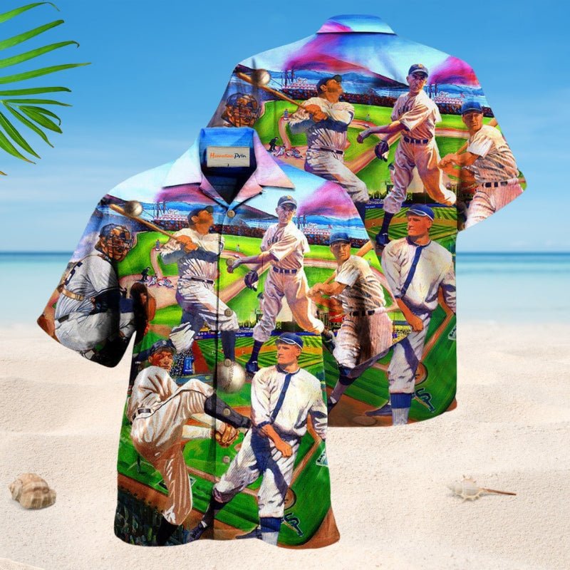 Baseball Vintage Players Style – Hawaiian Shirt