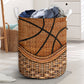 Basketball Rattan Teaxture Lovely Style - Laundry Basket - Owls Matrix LTD