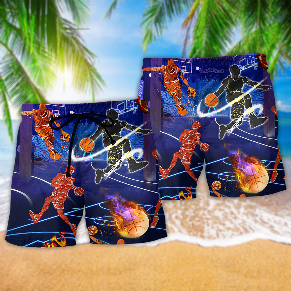 Basketball Is In My DNA Statement – Beach Short